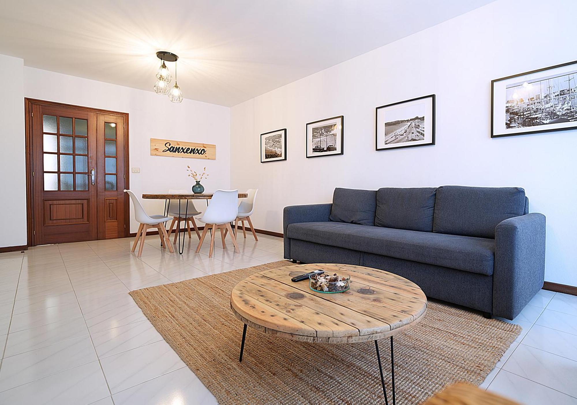 Apartamento De Playa En Sanxenxo Con Parking Buitenkant foto