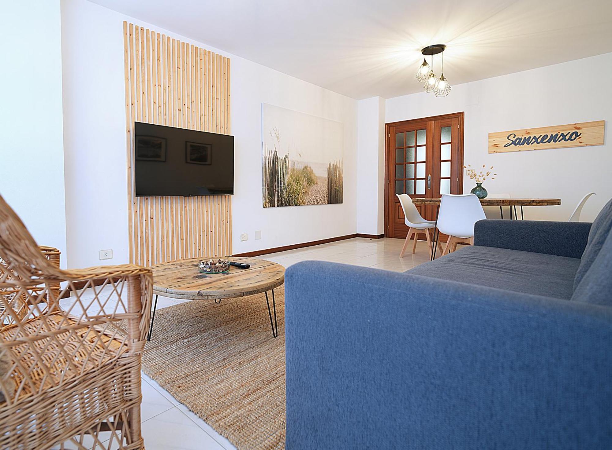 Apartamento De Playa En Sanxenxo Con Parking Buitenkant foto